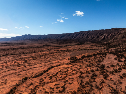 Afternoon light at Flinders Rangers South Australia - Australian Stock Image