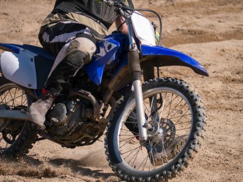 Agricultural motor bikes competing at the Walcha Show - Australian Stock Image