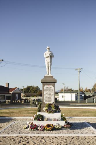 ANZAC Memorial Statue - Australian Stock Image