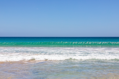 Australian beach in the summer - Australian Stock Image