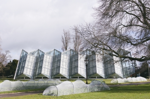 Ballarat Botanic Gardens Conservatory - Australian Stock Image