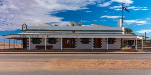 Birdsville Hotel - Australian Stock Image