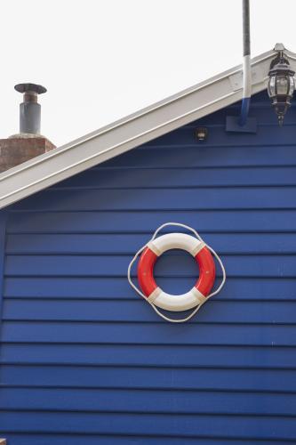 Boat House Facade - Australian Stock Image