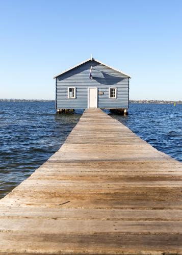 Boat Shed - Australian Stock Image