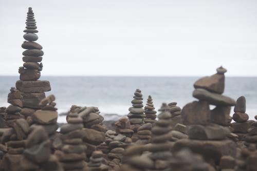 Cairn Rock Formation - Australian Stock Image