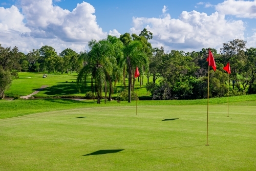 Calliope Golf Club - Australian Stock Image