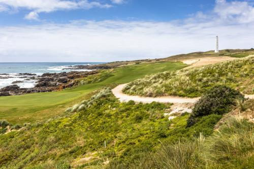 Cape Wickham golf course King Isalnd - Australian Stock Image