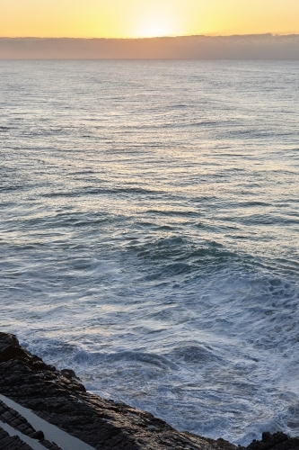 Coastal landscape on sunrise - Australian Stock Image