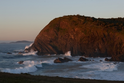 Coastal landscape on sunrise - Australian Stock Image