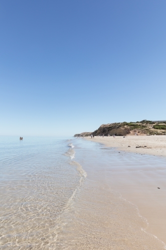 Crystal clear waters of Port Willunga - Australian Stock Image