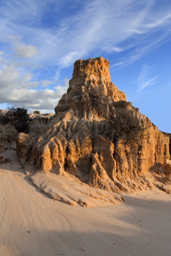 Desert formations from time and weather in outback Australia - Australian Stock Image