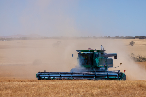 Dry-land farming - Australian Stock Image