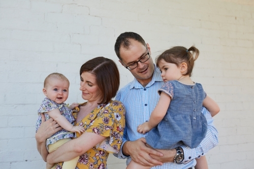 Family - Australian Stock Image