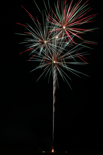 Fireworks - Australian Stock Image