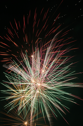 Fireworks - Australian Stock Image