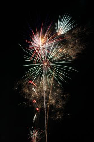 Fireworks - Australian Stock Image