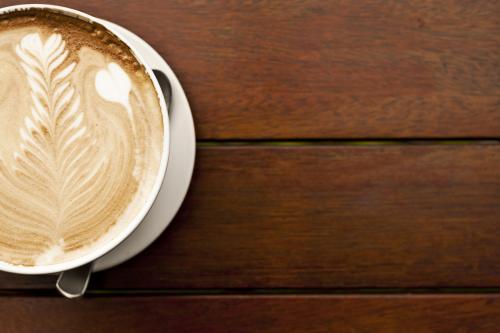 flat white with copyspace - Australian Stock Image