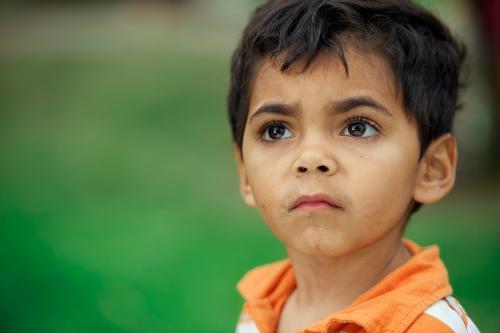 Four Year Old Aboriginal Boy