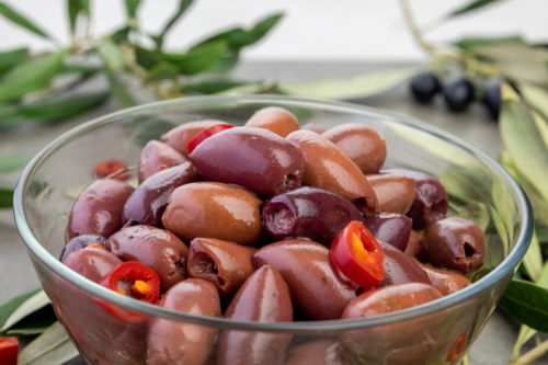Fresh olives - Australian Stock Image