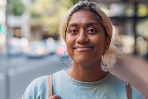 happy woman - Australian Stock Image