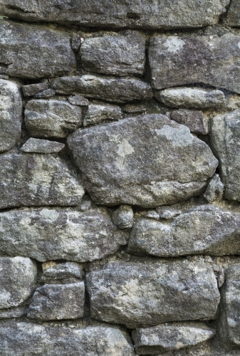 Historic interlocking stonework - Australian Stock Image