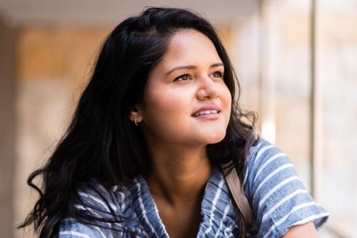 Indian woman - Australian Stock Image