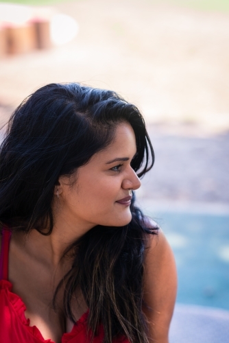 indian woman - Australian Stock Image