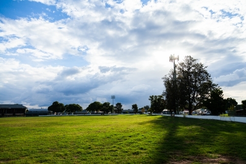 Main arena at Singleton showground - Australian Stock Image