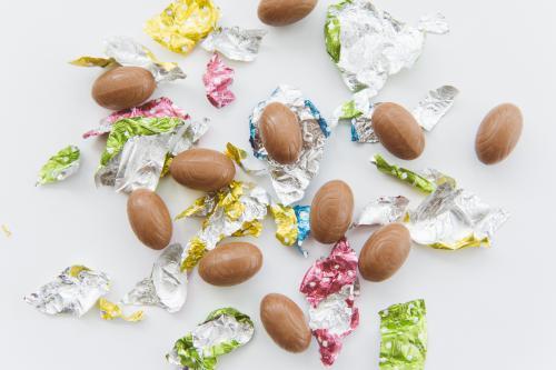 Mini Easter Eggs - Australian Stock Image