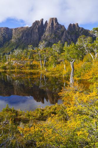 Mt. Geryon and Pool of Memories - Australian Stock Image