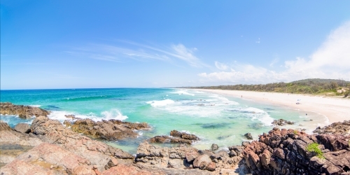 Ocean view of the beach - Australian Stock Image