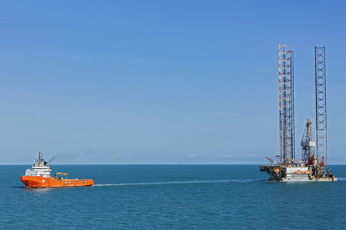 Off shore industry - Australian Stock Image