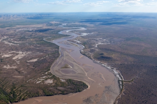 Outback Victoria River - Australian Stock Image
