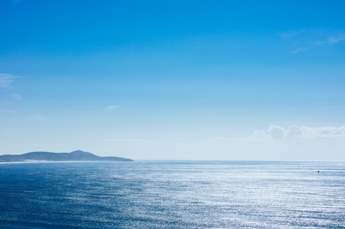 Pacific Ocean and Headland - Australian Stock Image