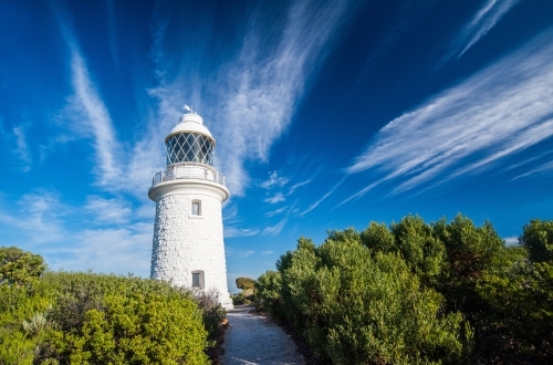 Path leading up to lighthouse - Australian Stock Image