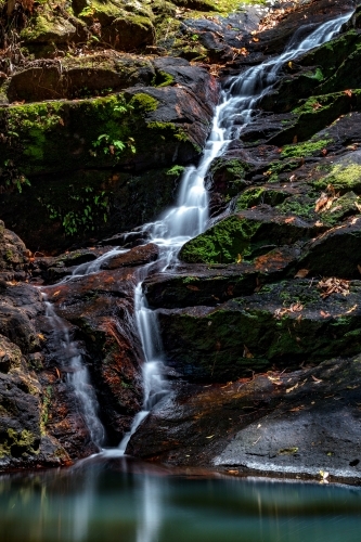 Picnic Creek Falls - Australian Stock Image