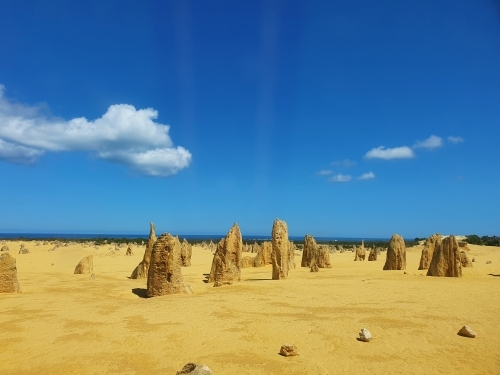 Pinnacle rock formations - Australian Stock Image