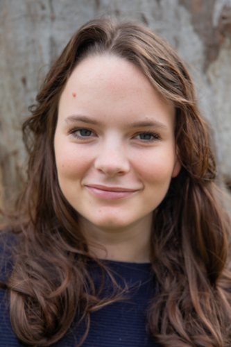 Portrait of a smiling teenage girl - Australian Stock Image