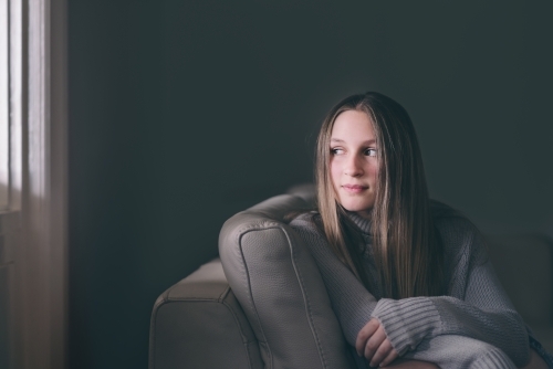 portrait of a teenager - Australian Stock Image