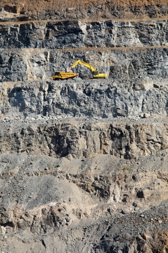 Quarry Operations - Australian Stock Image