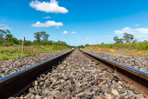 railtracks - Australian Stock Image