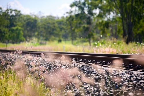 railtracks - Australian Stock Image