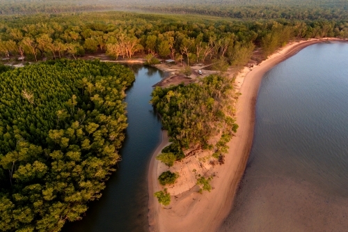 Remote wilderness northern Australia - Australian Stock Image