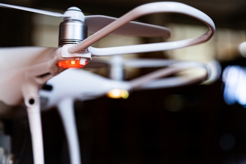 Remotely Piloted Aircraft Systems - Drone close up - Australian Stock Image