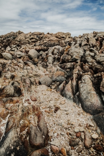 Rocky Coast - Australian Stock Image