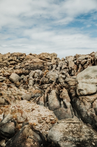 Rocky Coast - Australian Stock Image