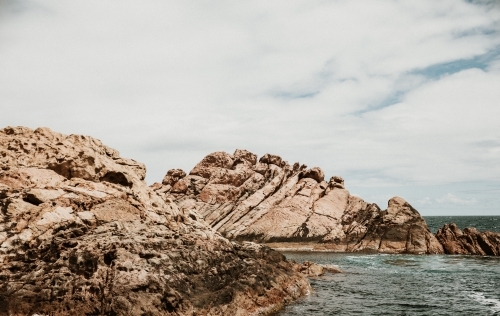 Rocky Coast - Australian Stock Image