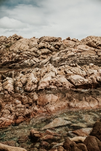 Rocky Coast - Australian Stock Image