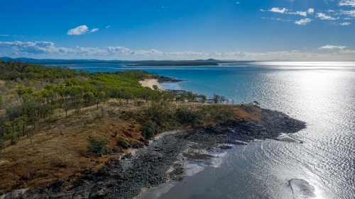 Rodds Bay at low tide - Australian Stock Image