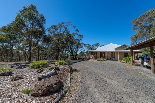 Rural Victorian House - Australian Stock Image